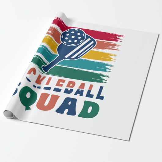 Pickleball Spieler Geschenkidee Geschenkpapier (Ungerollt)