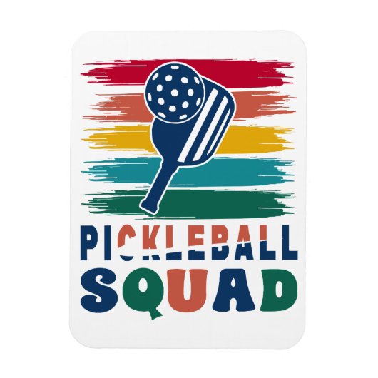 Pickleball Spieler Geschenkidee Magnet (Vertikal)