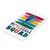 Pickleball Spieler Geschenkidee Magnet (Linke Seite)