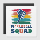 Pickleball Spieler Geschenkidee Magnetkarte (Vorne/Hinten)