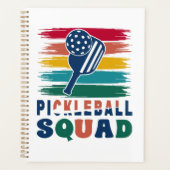 Pickleball Spieler Geschenkidee Planer (Vorderseite)