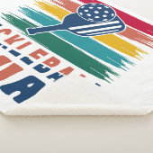Pickleball Spieler Geschenkidee Sherpadecke (3/4)