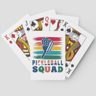 Pickleball Spieler Geschenkidee Spielkarten