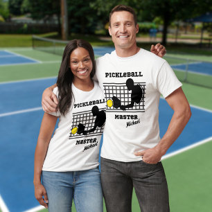 Pickleball-Spieler Meistergewinner individuelle Na T-Shirt