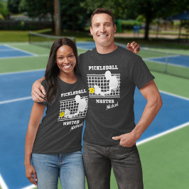 Pickleball-Spieler Meistergewinner individuelle Na T-Shirt