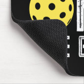 Pickleball-Spieler "Nur noch ein Spiel" Mousepad (Ecke)