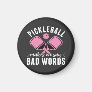 Pickleball-Spieler Pickleball bringt mich dazu, Sc Magnet