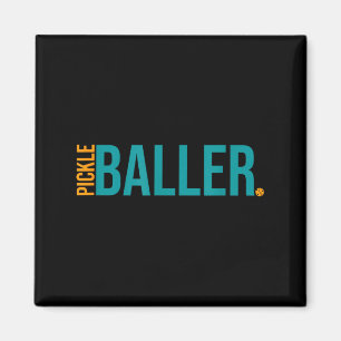 Pickleball-Spieler Pickleballer Pickle-Baller Magnet
