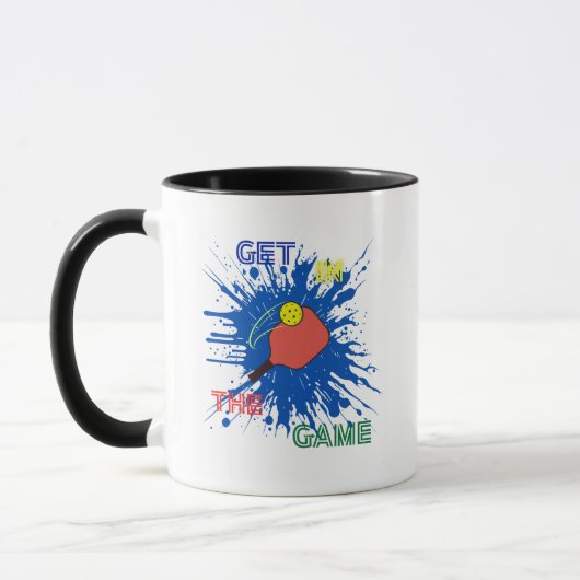 Pickleball-Spieler-Sportgeschenk Tasse (Links)