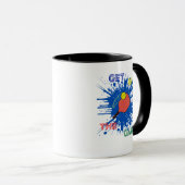 Pickleball-Spieler-Sportgeschenk Tasse (VorderseiteRechts)