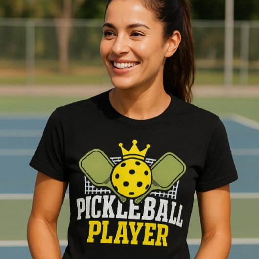 Pickleball-Spieler Tri-Blend Shirt