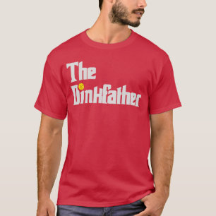 Pickleball-Spieler-Vater Lustiger Dink-Vater Worts T-Shirt