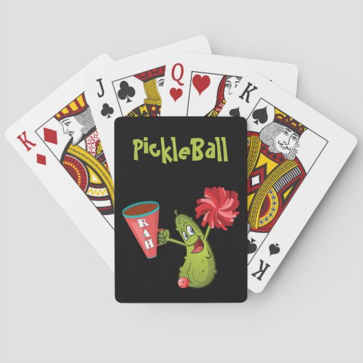 Pickleball Spielkarten (Rückseite)