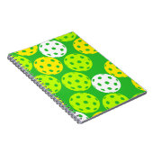 Pickleball Spiral Foto Notebook Notizblock (Rechte Seite)