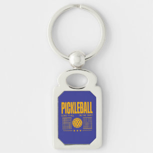Pickleball Spirit - Verlass alles auf dem Gericht Schlüsselanhänger