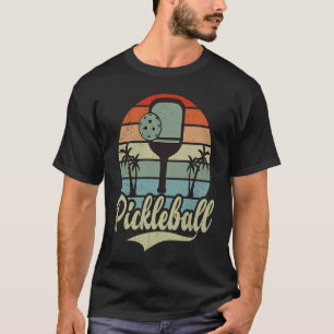 Pickleball Sport Sprichwort Retro Vintag Herren Pi T-Shirt