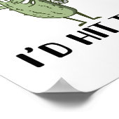 Pickleball | Sportpaddleball-Geschenke Poster (Ecke)