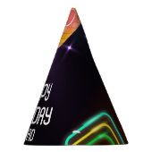 Pickleball Sports Neon Thema Diskothek Party Partyhütchen (Rechts)