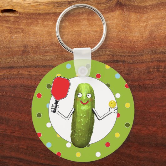 Pickleball Sports Schlüsselanhänger (Vorderseite)