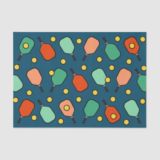 Pickleball Sports Seidenpapier (Vorderseite)