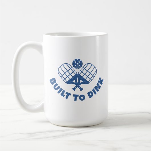 Pickleball Sprichwort Funny Kaffeetasse (Links)