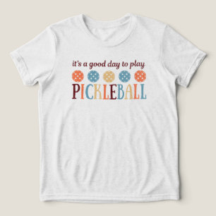 Pickleball Sprichwort Funny Zitat Tri-Blend Shirt