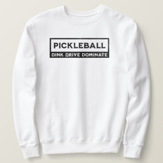 Pickleball Sprichwort Vintag Sweatshirt