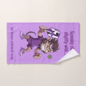 Pickleball SQUEAKY CLEAN, SLIGHTLY WILD Handtuch (Handtuch)