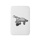 Pickleball Star Badematte (Vorderseite Vertikal)