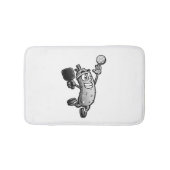 Pickleball Star Badematte (Vorderseite)