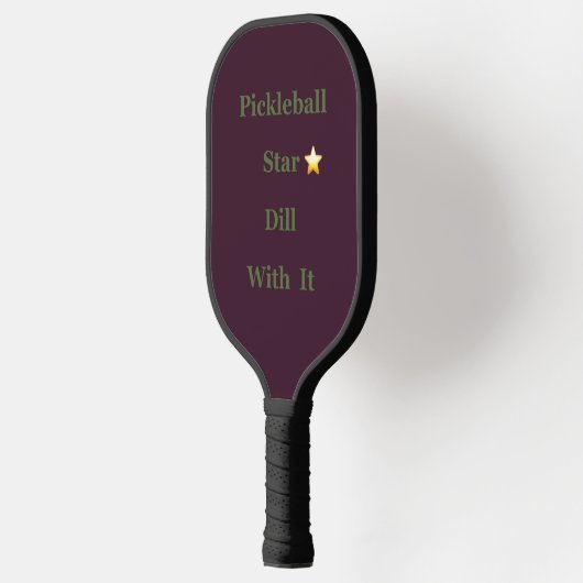 Pickleball Star ⭐️ Dill mit ihm Pickleball Schläger (Links)