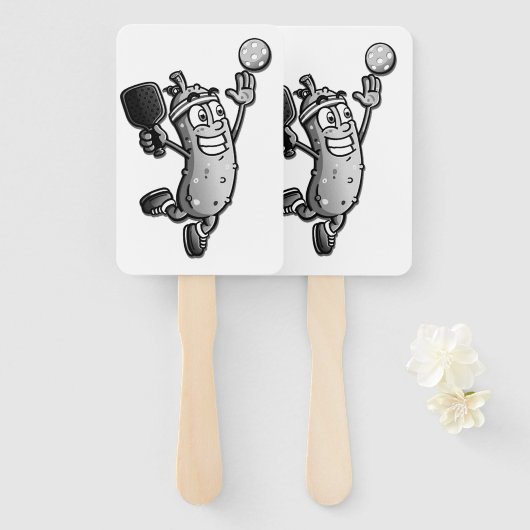 Pickleball Star Fächer (Vorne und Hinten)