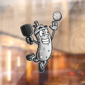 Pickleball Star Fensteraufkleber (Blatt 2)