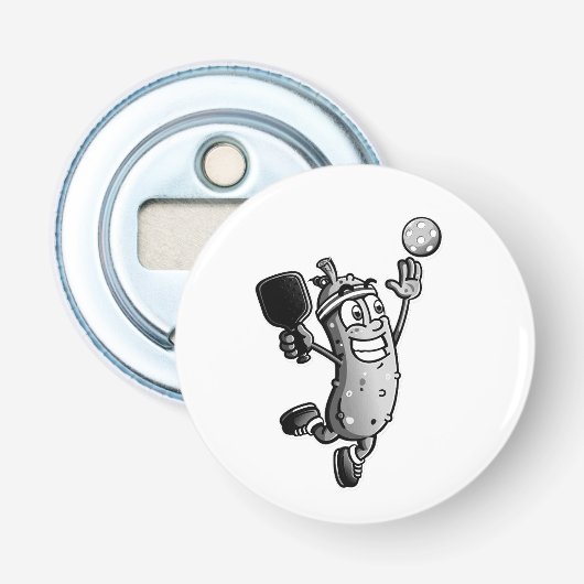 Pickleball Star Flaschenöffner (Vorderseite)