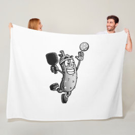 Pickleball Star Fleecedecke