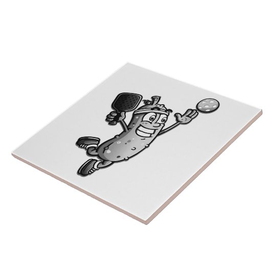 Pickleball Star Fliese (Seite)