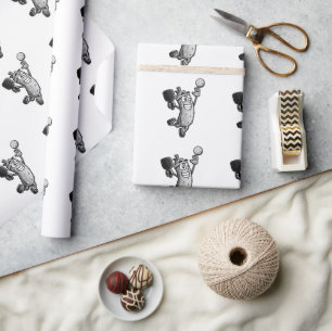 Pickleball Star Geschenkpapier