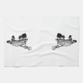 Pickleball Star Geschirrtuch (Horizontal)