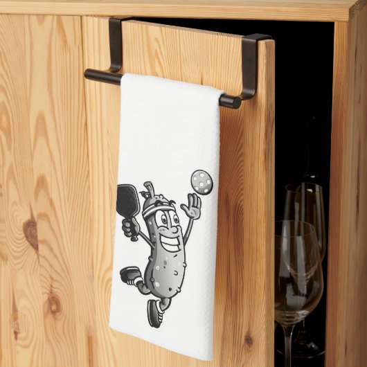 Pickleball Star Geschirrtuch (Drittel gefaltet)