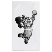 Pickleball Star Kleine Geschenktüte (Rückseite)