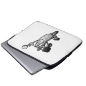 Pickleball Star Laptopschutzhülle (Vorne Knopf)