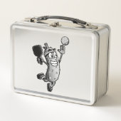 Pickleball Star Metall Brotdose (Vorderseite)
