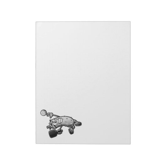 Pickleball Star Notizblock (Rotiert)