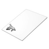 Pickleball Star Notizblock (angewinkelt)