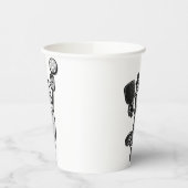 Pickleball Star Pappbecher (Links)