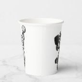 Pickleball Star Pappbecher (Rechts)