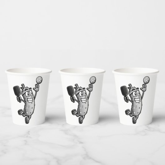 Pickleball Star Pappbecher (Multi)