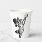 Pickleball Star Pappbecher (Vorderseite)