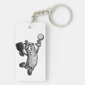 Pickleball Star Schlüsselanhänger (Rückseite)