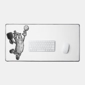 Pickleball Star Schreibtischunterlage (Tastatur & Maus)